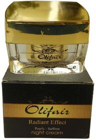 Olifair Radiant Effect Night Cream - 50g (Pack Of 3)