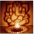 Heaven Decor Shadow Ganesh Tealight Candle Holder For Diwali