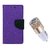 Samsung Galaxy A7 (2016)  / Cover For Samsung A7 (2016)  - PURPLE With Usb Car Charger