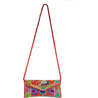 Spero Ethnic Embroidery Work multicolor Sling Bag