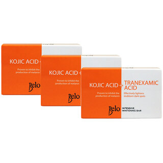 Belo Intensive Whitening Bar Soap (Pack Of 3)