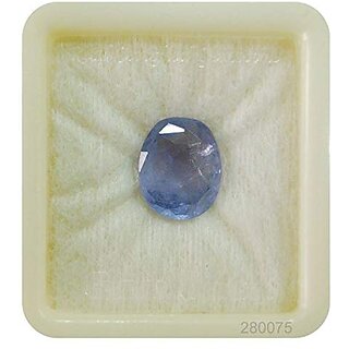                       Bhairaw Gems Blue Sapphire 7.25 Ratti Mined Neelam Gemstone Carat 100 Origi                                              