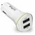 AirPlus 2-USB Port 3.4Amp Car Charger (White)