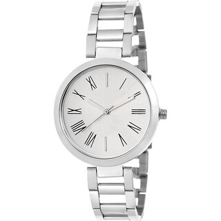                       HRV M2041 Elegant Silver Watch - For Women                                              