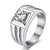 RM Jewellers 92.5 Sterling Silver American Diamond Best Amazing Ring for Men