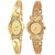 HRV Gold Oval And X Model Women And Gilrs Analog Watch BY HRV