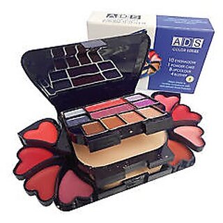 Foldable ADS Branded 4 In 1 Fashionable Make-Up Kit A3746-2