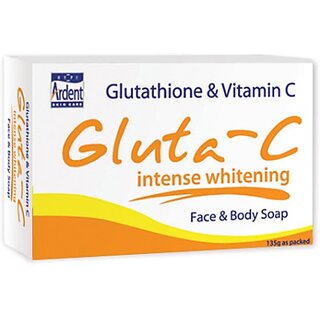 Gluta C Intense Papaya Whitening  Fairness Soap - (Pack Of 3)