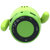 Music Monster Rugged Cartoon Bluetooth Speaker with in-Built FM USB SD Slot EZ445 - GREEN