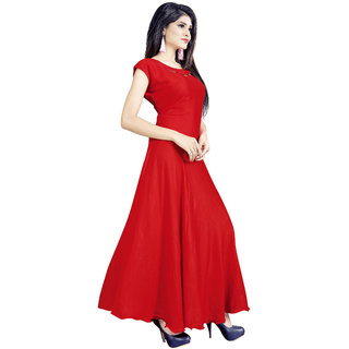 a long dress