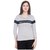 SBO Fashion Multicolor, Full Sleeve Printed Women's T-Shirt 5245Grey