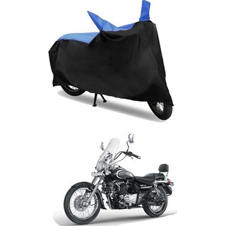 Bike Body Cover for  Bajaj Avaenger Cruise 220  ( Black  Blue )