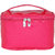 MPK PERFECT PU Leather Shining Cosmetic Bag For Women Color Pink