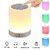 Unique Bluetooth Speakers Smart Music Lamp Touch LED Lamp Multifunctional Hands-Free Bluetooth(Multicolor)