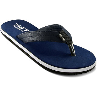 Buy A-Star Navy Casual Slippers for Men 