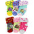 Neska Moda 6 Pairs Baby Boys And Girls Cotton Ankle Socks For 0 To 24 Months SK525