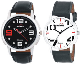 Radius Analog Combo Pack Of 2 Watches for menboy (R-45+41)