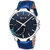 Radius Royal Blue Leather Strap Watch For MenBoy (R-81)