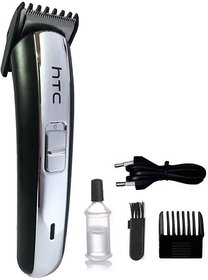 HTC AT-1102 Professional Cordless Trimmer for Men(Silver)