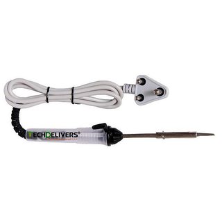 TECHDELIVERS 25Watt Soldering Iron with LED indicator Electric 220-230 Volt AC