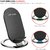 Tech Gear Fast Wireless Charger Certified QI Wireless Charging Pad Stand for Android and iOS Devices