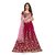 janvi sales women's designer pink embroidered lehenga choli with net dupatta (jvsf-15)