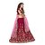 janvi sales women's designer pink embroidered lehenga choli with net dupatta (jvsf-15)