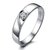 RM Jewellers 92.5 Sterling Pure Silver American Diamond Life Style Band Ring