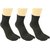 Top N Toe Women 3 Pairs Multicolor Cotton Ankle Length Thumb Socks S1161
