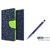 Flip Case for IPhone 4G  / i phone 4G  ( BLUE )  With STYLUS PEN
