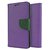 Back Flip Cover For Reliance Lyf Flame 1  ( PURPLE )