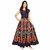 Uniqchoice Women's Jaipuri Traditional Multicolor Printed Dress (Fits to bust size 36 to 42)