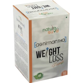Nature Sure Agnimantha Weight Loss Formula For Men And Women 1 Pack 1x60 C