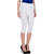SBO Fashion White Color Trendy Women's Capri 1567 Black
