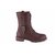 MSC Women's Brown Slip on Synthetic Calf Length Boots
