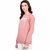 Kotty Women's Pink Round Neck Sweatshirt