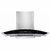 Health Pure Rex 60 cm 1200 m3/h Touch Control Auto-Clean Chimney with Curved Glass