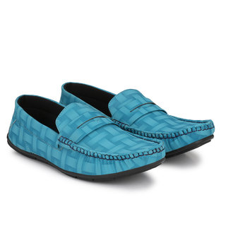 Evolite Men Sky Blue Loafers
