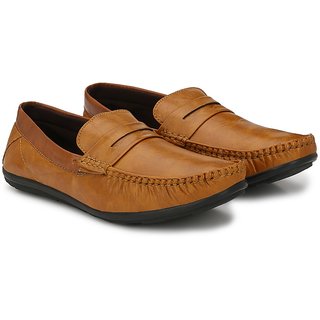 Evolite Men's Tan Loafers