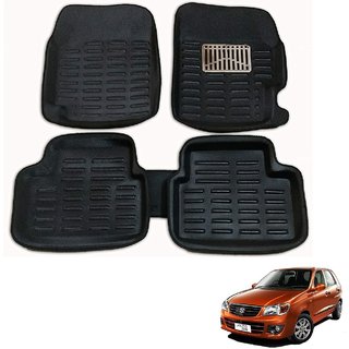 Buy Auto Addict Car 3d Mats Foot Mat Black Color For Maruti Suzuki