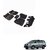 Auto Addict Car 3D Mats Foot mat Black Color for Toyota Innova