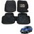 Auto Addict Car 3D Mats Foot mat Black Color for Maruti Suzuki S Cross