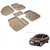 Auto Addict Car 3D Mats Foot mat Beige Color for Volkswagen Vento
