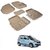 Auto Addict Car 3D Mats Foot mat Beige Color for Maruti Suzuki WagonR