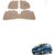 Auto Addict Car 3D Mats Foot mat Beige Color for Maruti Suzuki Ritz