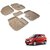 Auto Addict Car 3D Mats Foot mat Beige Color for Maruti Suzuki Alto 800