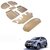 Auto Addict Car 3D Mats Foot mat Beige Color for Mahindra XUV 500