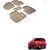 Auto Addict Car 3D Mats Foot mat Beige Color for Mahindra TUV 300