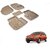 Auto Addict Car 3D Mats Foot mat Beige Color for Ford Figo