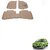 Auto Addict Car 3D Mats Foot mat Beige Color for Honda Brio